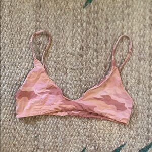 Mai underwear terracotta camo top